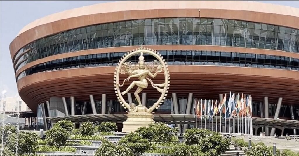 World S Tallest Nataraja Statue Installed At Bharat Mandapam The Venue