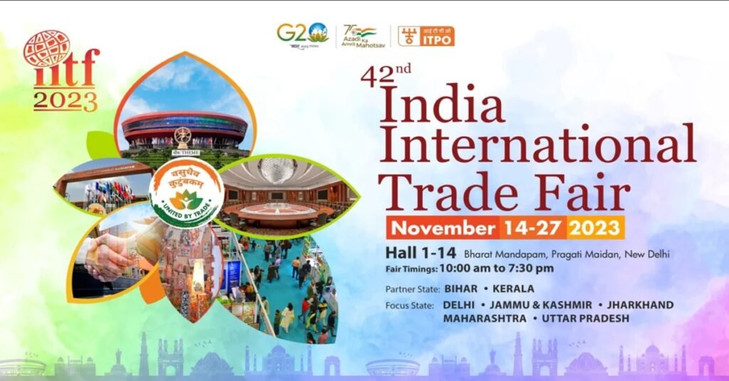 42nd India International Trade Fair IITF From 14 To 27 November At