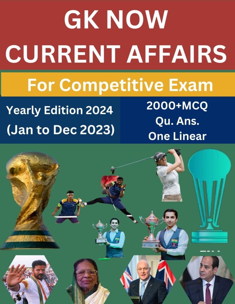 Yearly Current Affairs PDF 2024 - GK Now