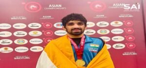 Aman Sehrawat Wins Gold Medal At Asian Wrestling Championships 2023 ...