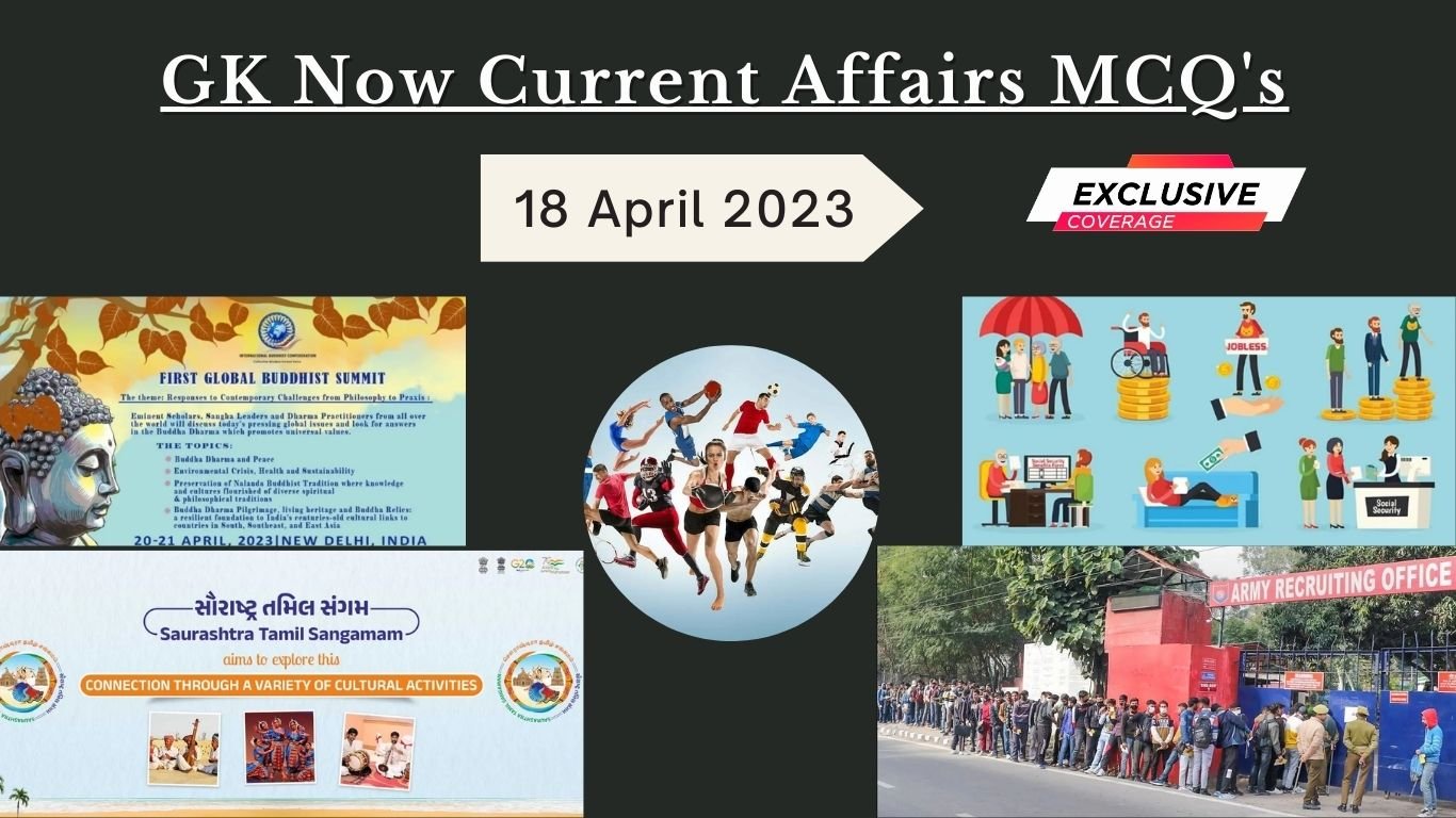 Current Affairs MCQ’s |18 April 2023