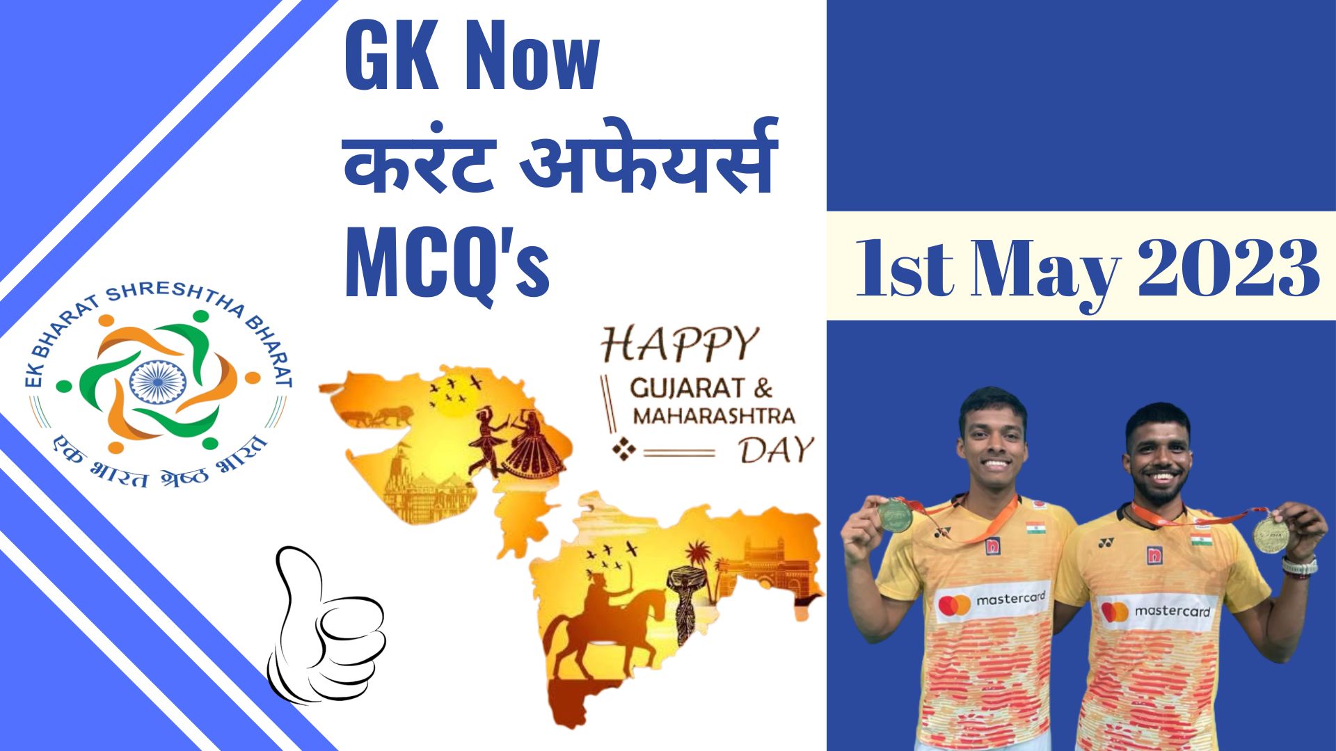 Current Affairs MCQ’s | 1st May 2023