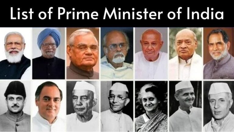 List of Prime Ministers of India PDF