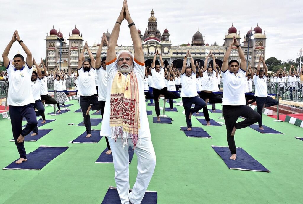 Prime Minister Narendra Modi Will Lead The International Day Of Yoga