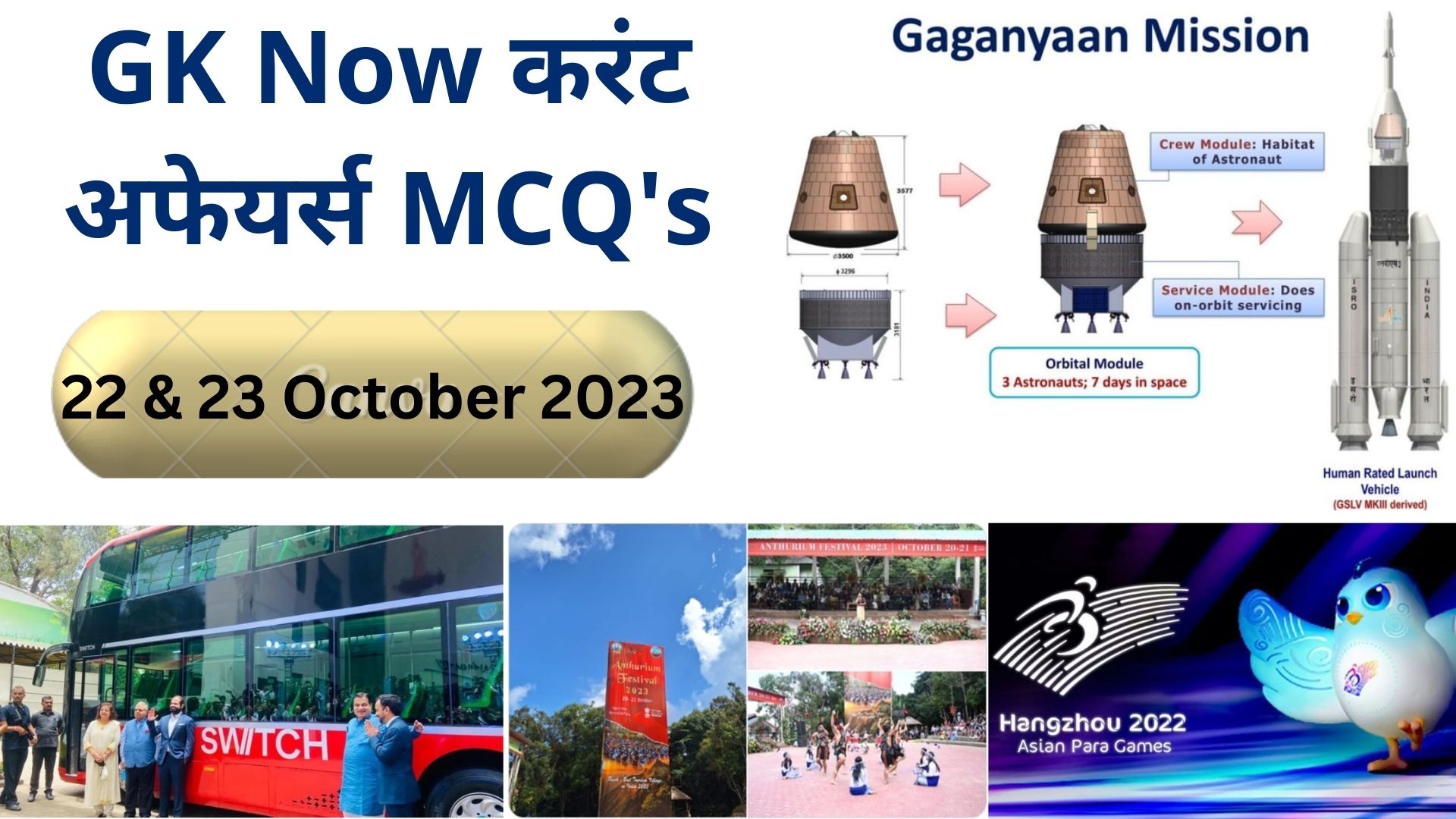 Daily Current Affairs Mcq 22 And 23 October 2023 Gk Now 2786