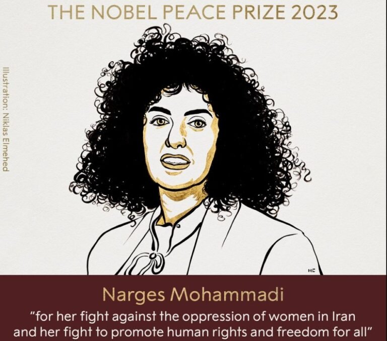 Iranian Human Rights Activist Narges Mohammadi Awarded The Nobel Peace ...