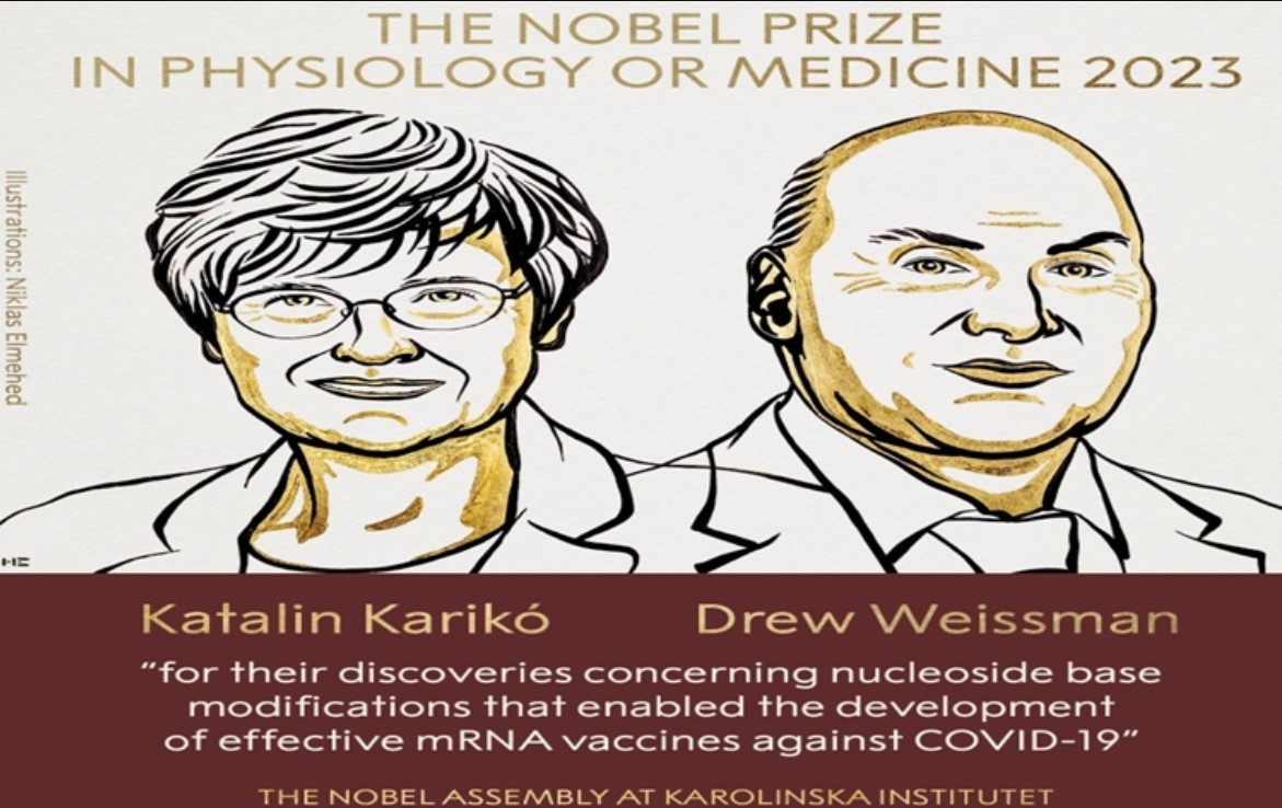 Katalin Kariko and Drew Weissman win Nobel Prize 2023 in Medicine GK Now