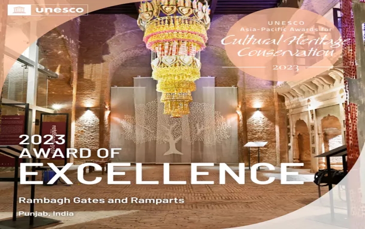 UNESCO Grants Prestigious Award of Excellence to Rambagh Gate & Ramparts Project for Outstanding Inclusivity and Community Access - GK Now