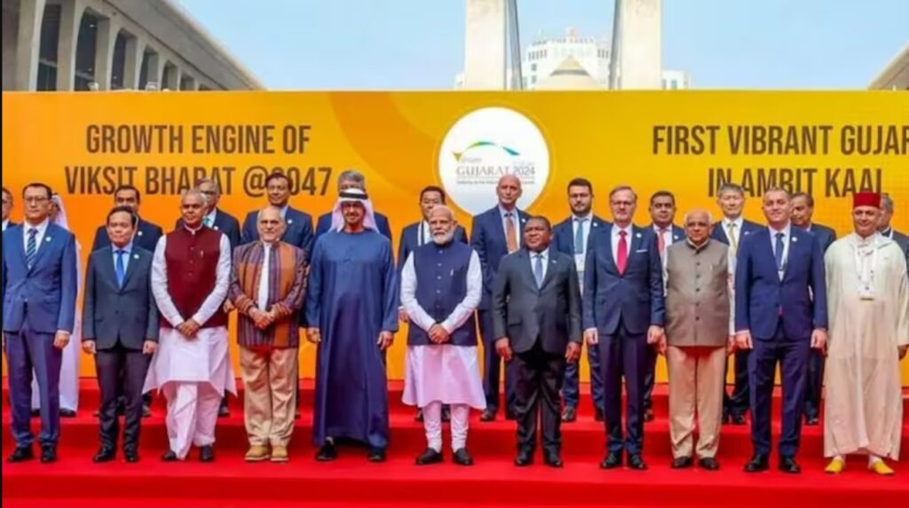 Prime Minister Narendra Modi inaugurated the 'Vibrant Gujarat Global