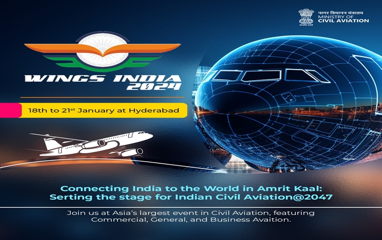 Wings India 2024 commenced at Begumpet Airport in Hyderabad - GK Now thumbnail