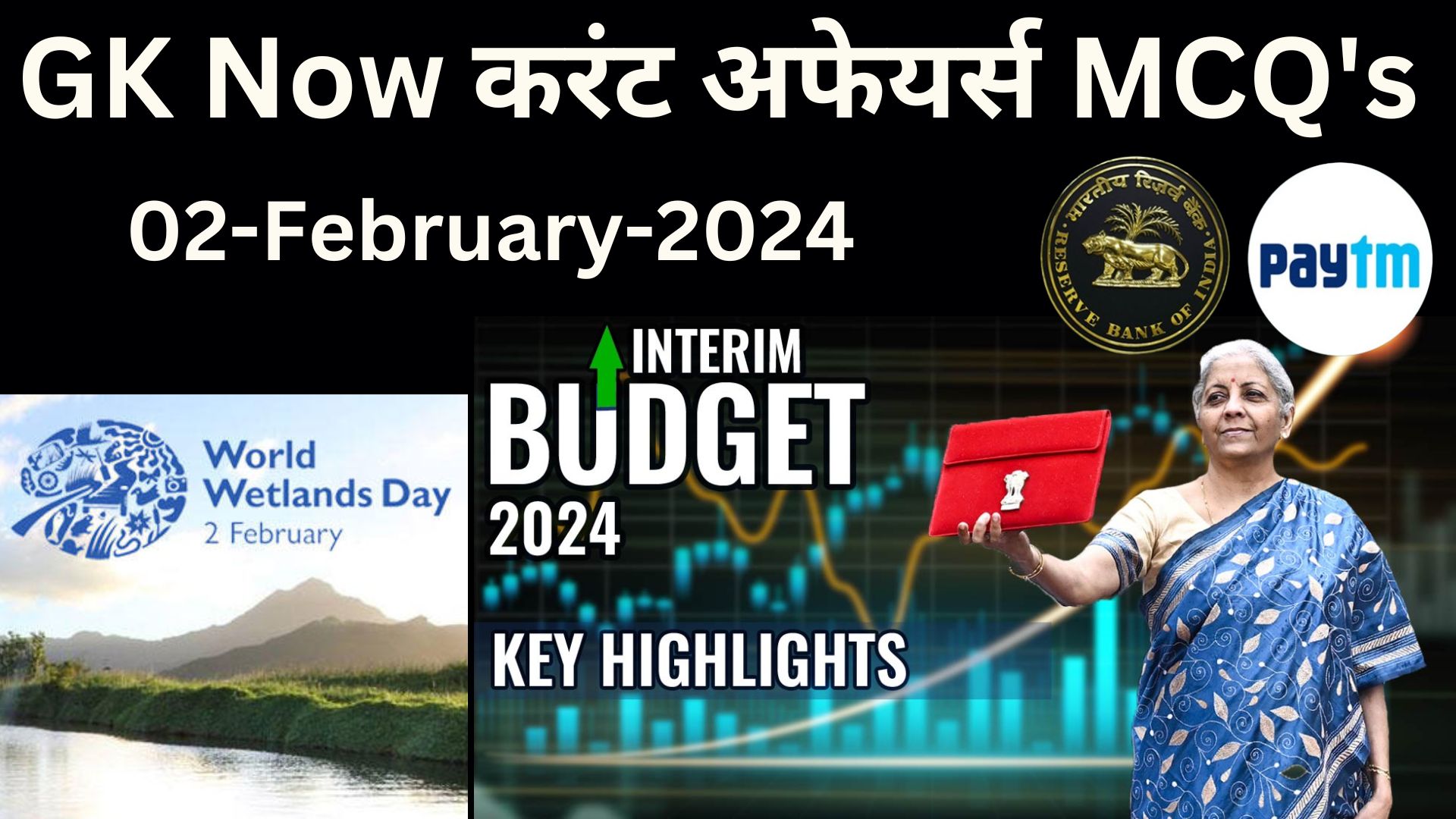 Daily Current Affairs MCQ 02 February 2025 GK Now