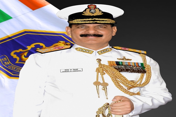 वाइस एडमिरल दिनेश के त्रिपाठी को नौसेना स्टाफ का अगला प्रमुख नियुक्त किया गया