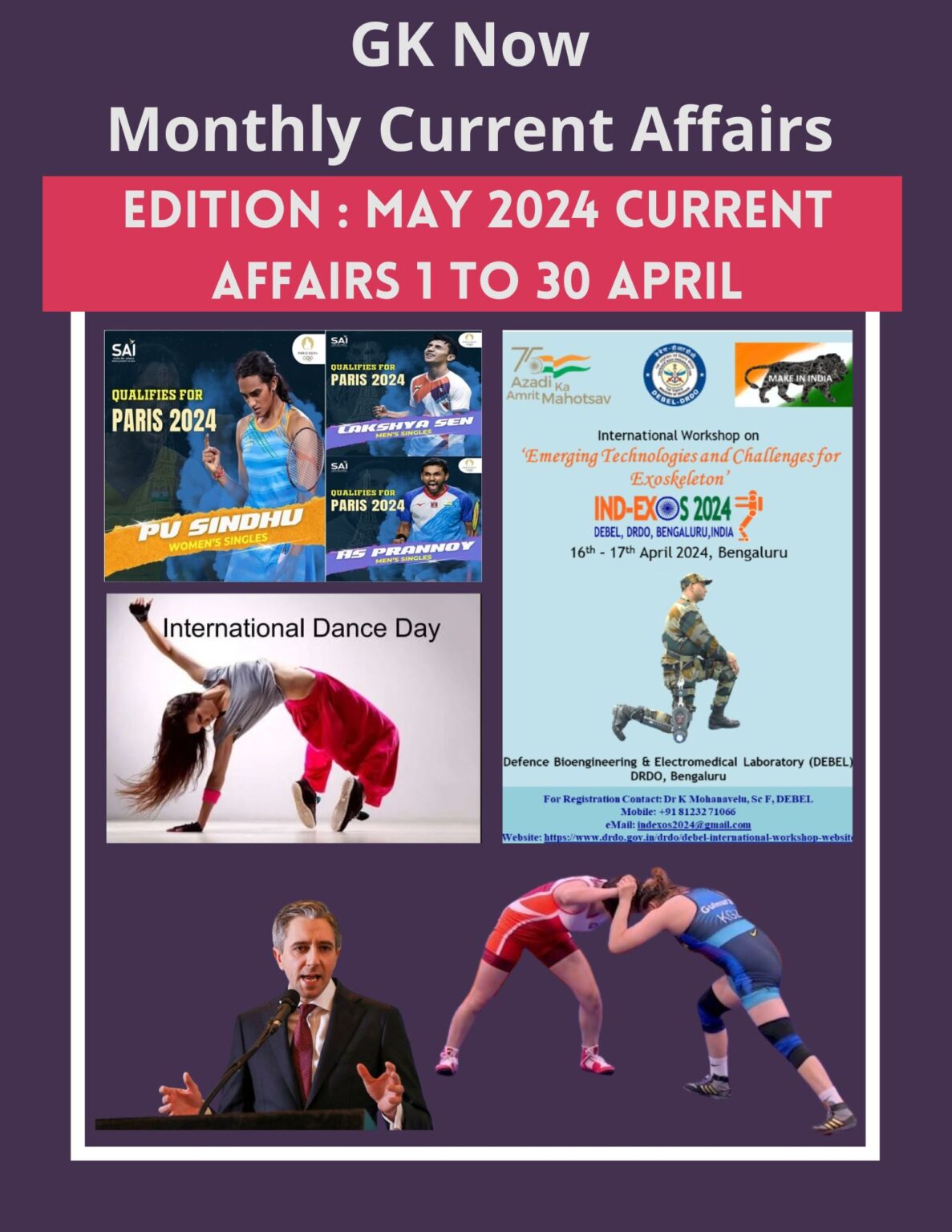 Monthly Current Affairs PDF May 2024 (English) GK Now