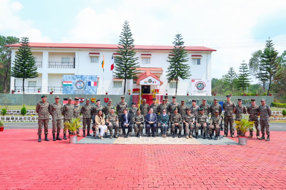 India-France Joint Military Exercise “Shakti” from May 13 to May 26 at Umroi, Meghalaya