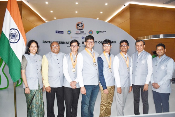 Vedant Sakre Wins Gold as Indian Team Excels at 35th International Biology Olympiad in Kazakhstan