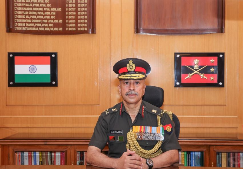 Lieutenant General NS Raja Subramani takes over as Vice Chief of Army Staff