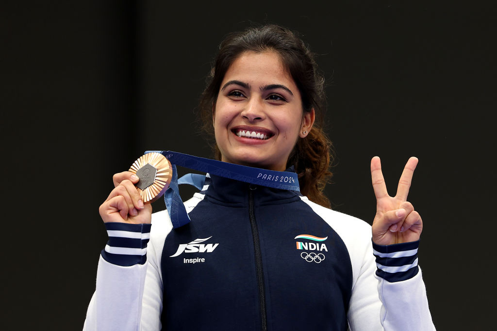 Indian shooter Manu Bhaker first Indian woman to win medal in