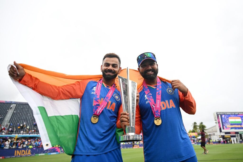 Virat Kohli and Rohit Sharma announce retirement from international T20 cricket after winning T20 World Cup 2024