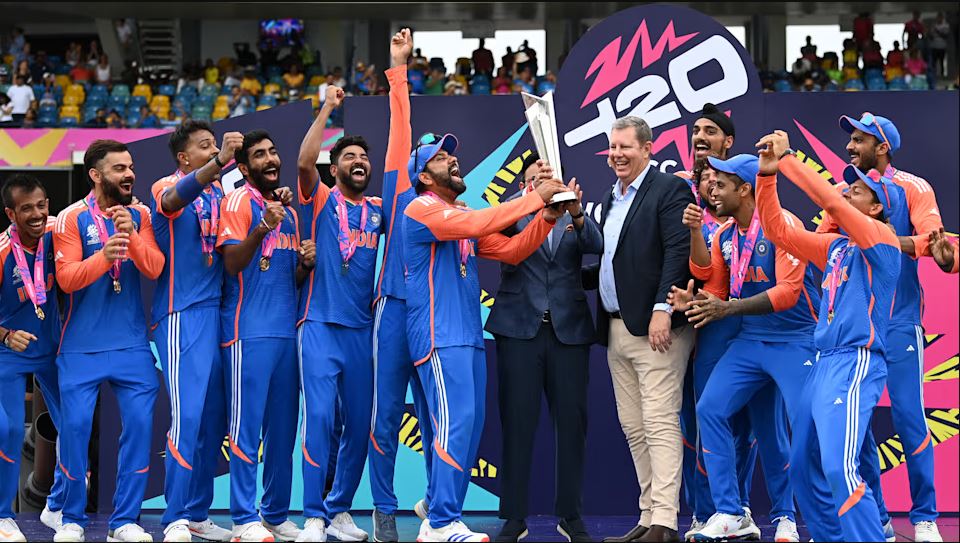 India won the ICC Men’s T20 Cricket World Cup 2024