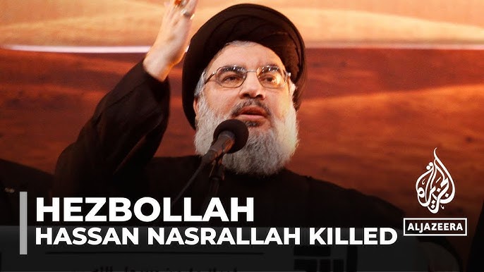 Hezbollah Leader Hassan Nasrallah Killed in Israeli Airstrike