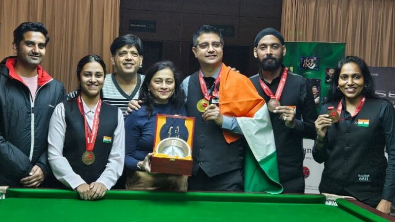 Kamal Chawla wins Gold in IBSF World 6 Red Snooker Championship