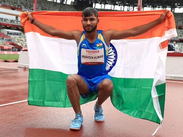 Praveen Kumar won a gold medal in the men’s high jump final at the Paris Paralympics