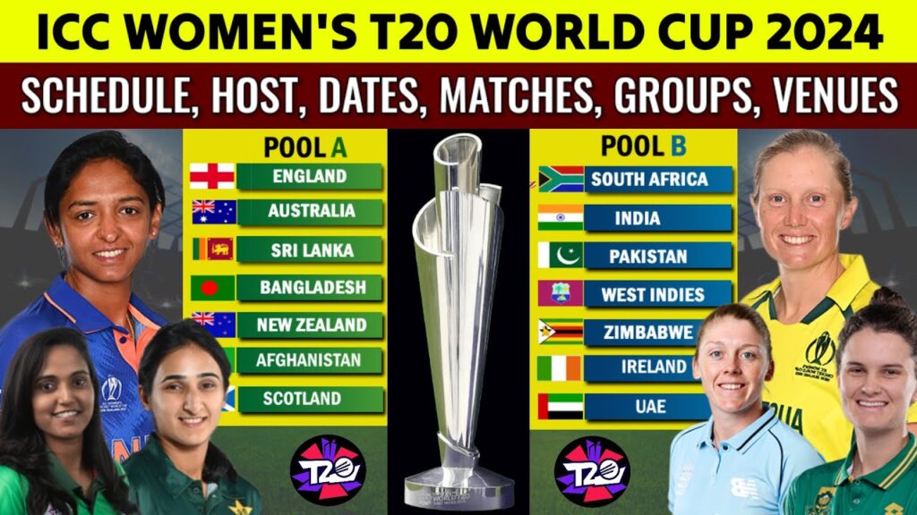 ICC Women’s T20 World Cup 2024 in Sharjah and Dubai GK Now