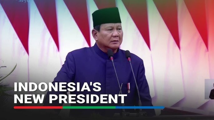 Prabowo Subianto became the President of Indonesia