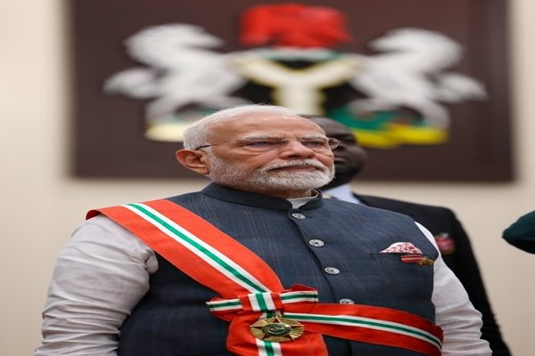 Nigeria honours PM Modi with Grand Commander of The Order of the Niger award