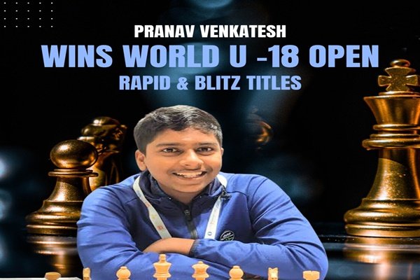 Pranav Venkatesh Wins FIDE World Junior Championship 2025