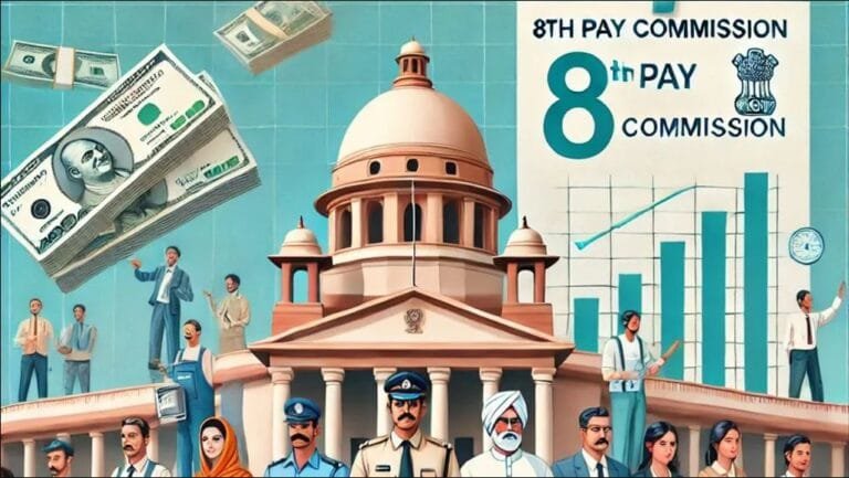 8th Pay Commission announces for Central government employees & pensioners