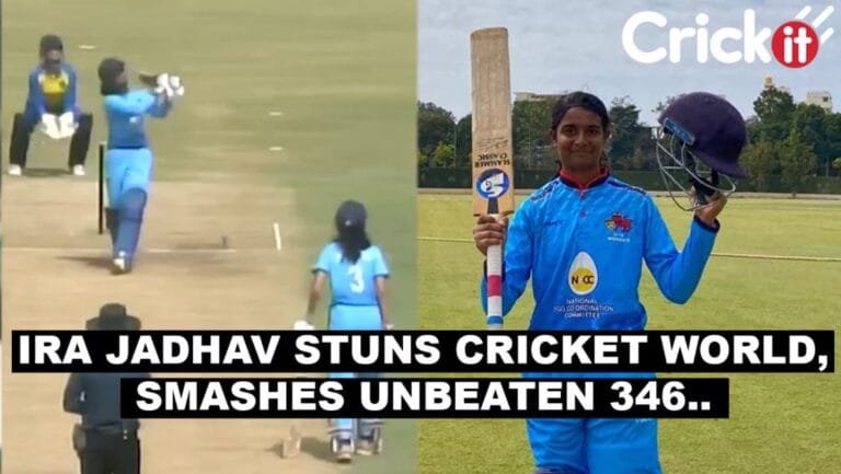 Ira Jadhav Shatters Records with Unbeaten 346 in Women’s Under 19 One Day Trophy