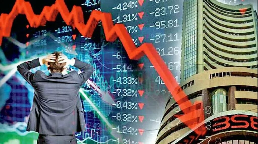 Sensex Crashes 1,414 points, Amid Global Trade Tensions