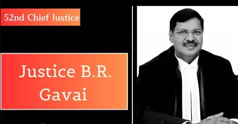 Justice B.R. Gavai Sworn In as 52nd Chief Justice of India
