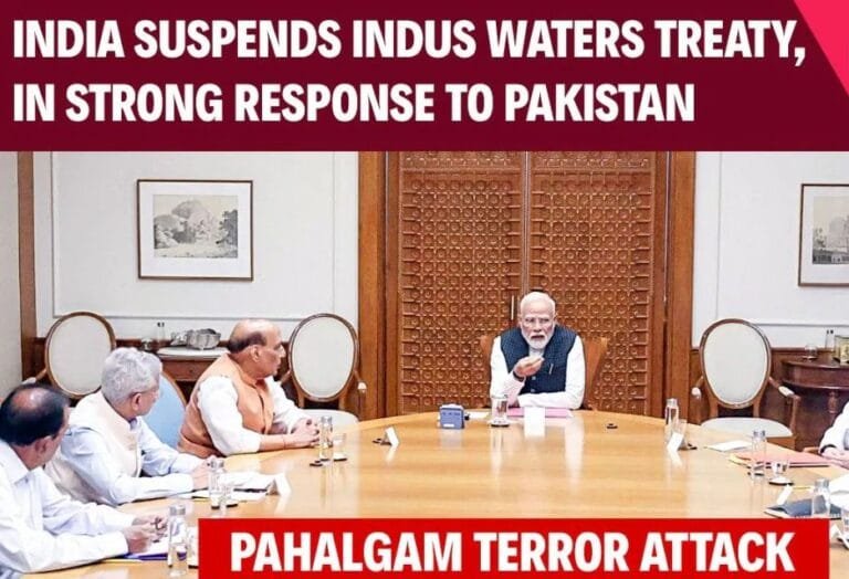 India Reacts to Pahalgam Terror Attack: Suspends Indus Waters Treaty and Closes Attari Check Post