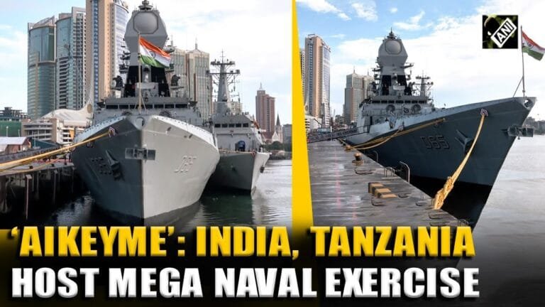 AIKEYME 2025 Begins in Tanzania: Indian Navy Joins African Nations for Maritime Drill