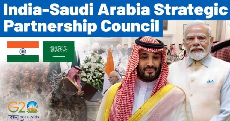 प्रधानमंत्री मोदी की सऊदी अरब की राजकीय यात्रा