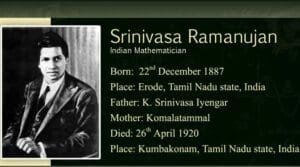 National Mathematics Day 2025: Celebrating the Legacy of Srinivasa ...