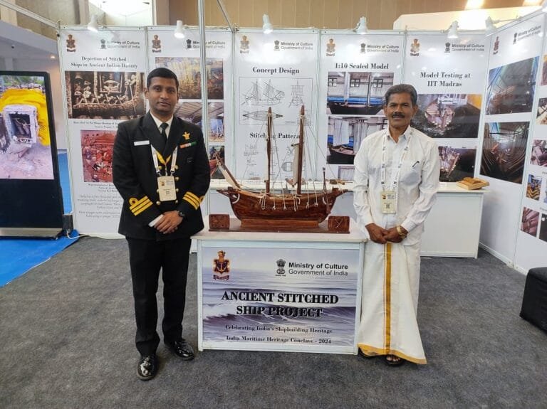 Indian Navy Inducts Ancient Stitched Ship to Revive Maritime Heritage
