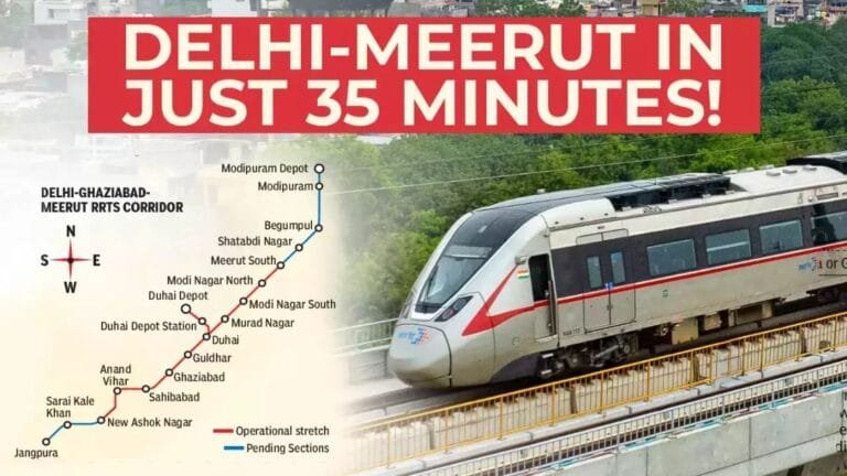 PM Modi Flags Off India’s First Namo Bharat RRTS