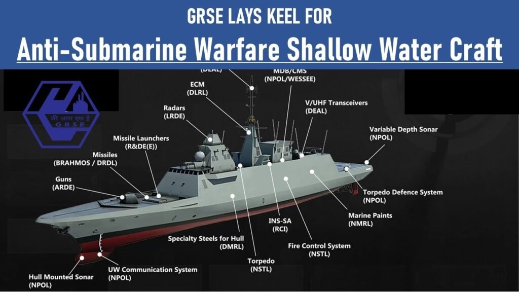 Indian Navy’s Anti-Submarine Warfare Shallow Water Craft (ASW-SWC), ‘Arnala’