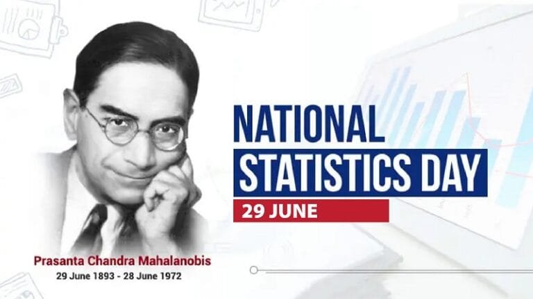 Statistics Day 2025 (June 29): Celebrating 75 Years of NSS and Mahalanobis’ Legacy