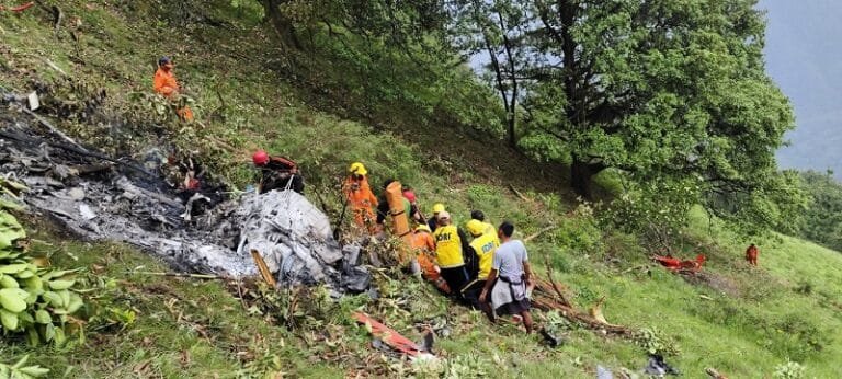Helicopter Crash in Uttarakhand Claims Seven Lives