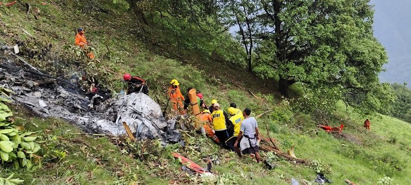 उत्तराखंड में हेलीकॉप्टर दुर्घटना में सात लोगों की मौत