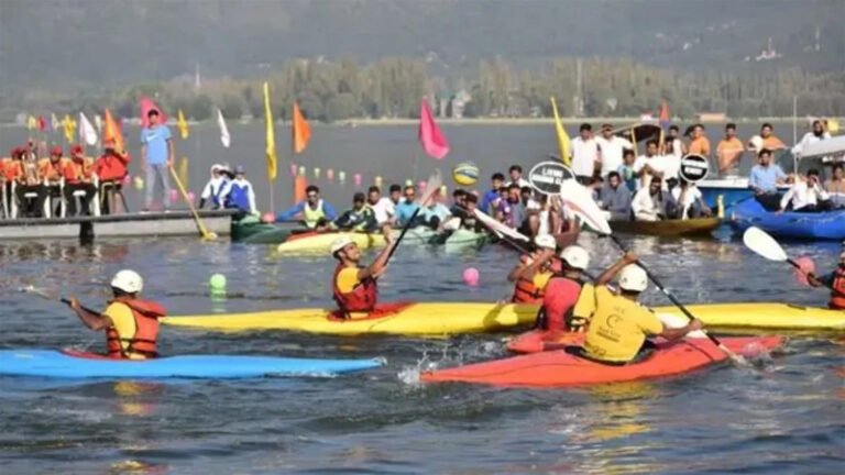 India’s First Khelo India Water Sports Festival to Debut at Dal Lake in Srinagar in August 2025