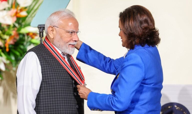 PM Modi Conferred with Trinidad and Tobago’s Highest Civilian Honour