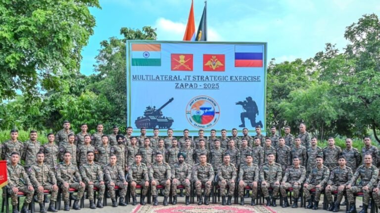 India Participates in Russia-Led Zapad-2025 Military Exercise