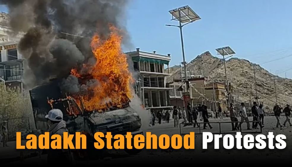 Ladakh Protests Turn Violent Over Statehood Demand