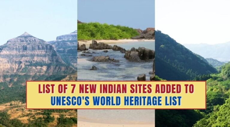 Seven Indian Natural Sites Added to UNESCO’s Tentative World Heritage List