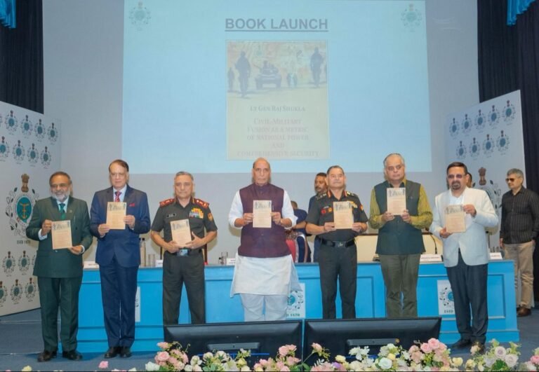 Book Launch – “Civil-Military Fusion as a Metric of National Power and Comprehensive Security” by Lt Gen Raj Shukla (Retd)